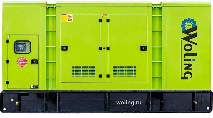 Дизельный генератор Woling GMP АД700 в кожухе