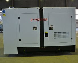 Дизельный генератор Z-Power ZP110P Stamford в кожухе — фото 2
