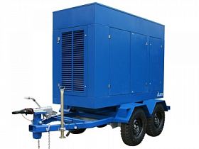 Дизельный генератор ТСС АД-120С-Т400-1РПМ19 на шасси — фото 3