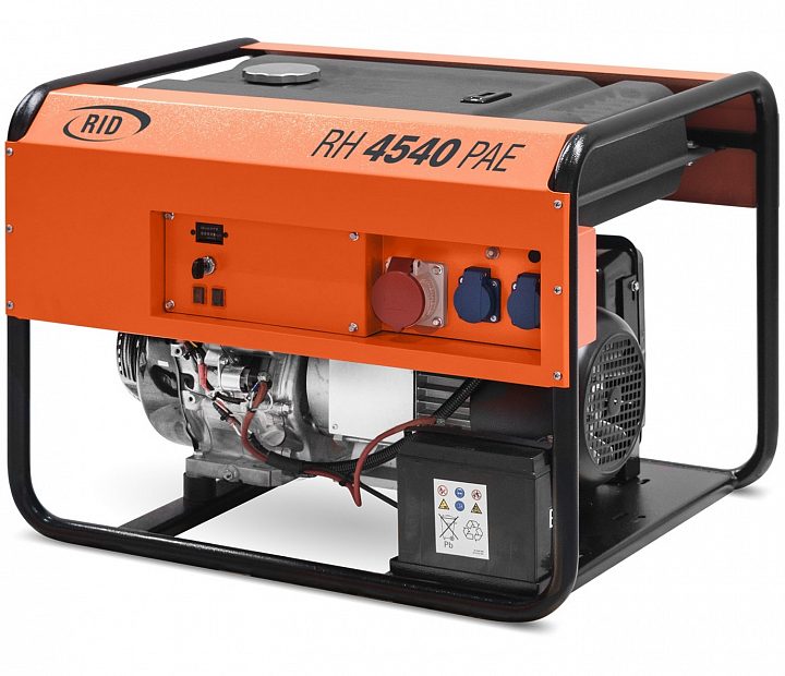 Бензиновый генератор RID RH 4540 PAE