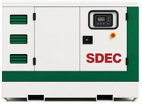 Дизельный генератор SDEC GMP 55SD в кожухе — фото 1