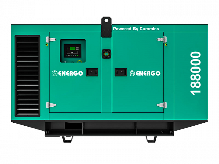 Дизельный генератор Energo AD80-T400C-S в кожухе