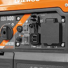 Бензиновый инверторный генератор Daewoo GDA 1400i — фото 3