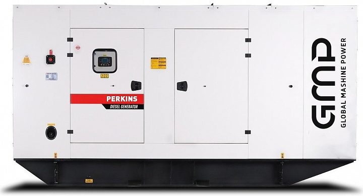 Дизельный генератор Perkins GMP 550PM в кожухе