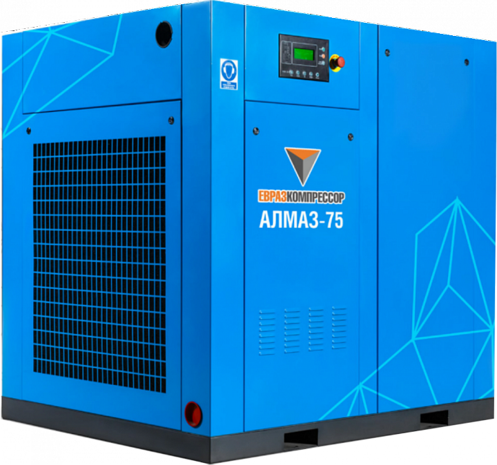 Винтовой компрессор Евразкомпрессор Алмаз 75 10