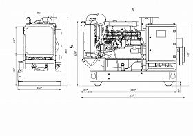Дизельный генератор ПСМ АД-75 (ММЗ) с АВР — фото 2