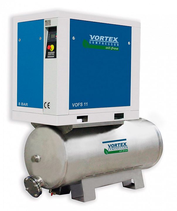 Винтовой компрессор Vortex VOFS T 11 8 бар