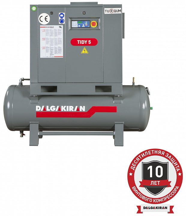 Винтовой компрессор DALGAKIRAN Tidy 5-4-200