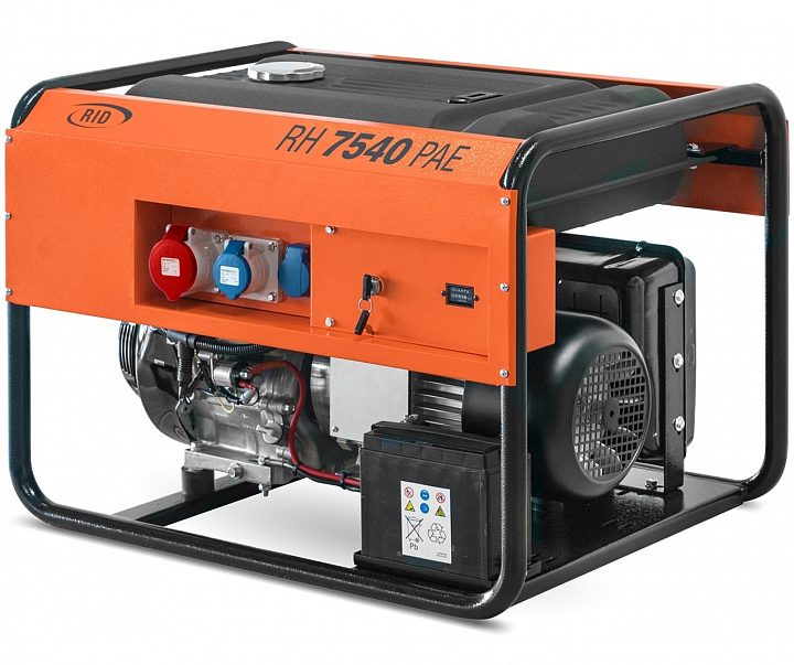 Бензиновый генератор RID RH 9540 ER с АВР