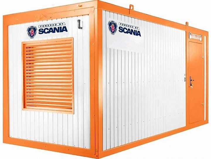 Дизельный генератор Scania GMP 358S в контейнере