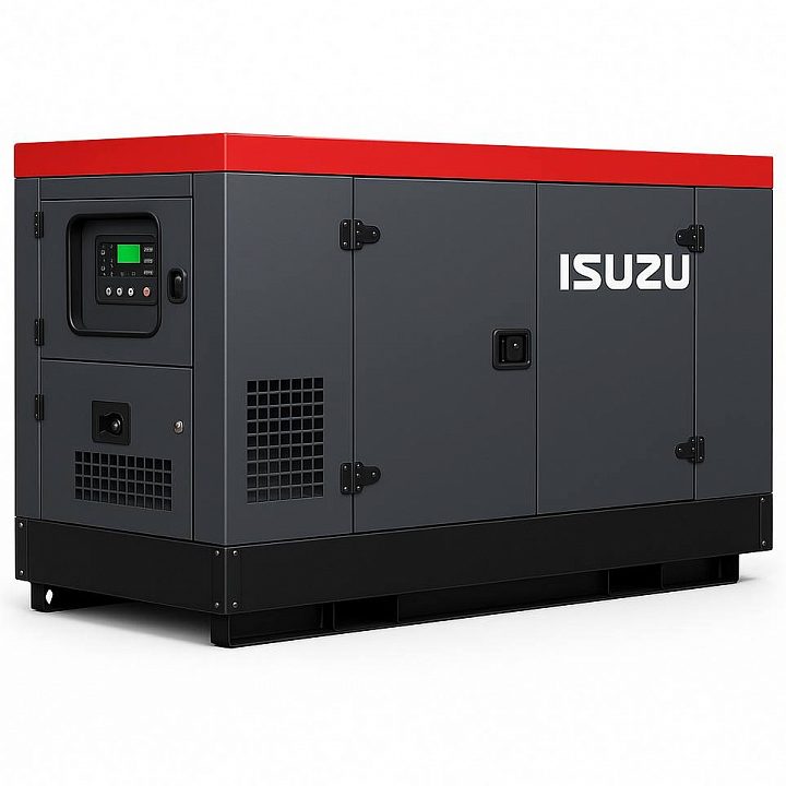 Дизельный генератор Isuzu GMP 41IA в кожухе