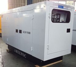 Дизельный генератор АМПЕРОС АД 50-Т400 в кожухе — фото 3