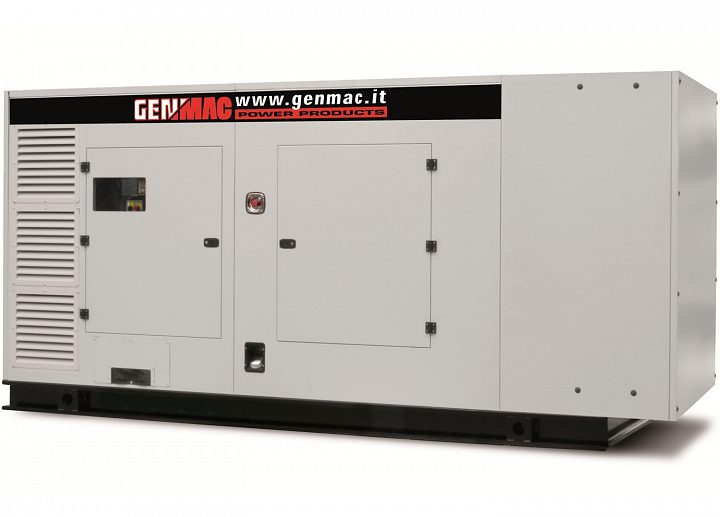 Дизельный генератор Genmac G500PS в кожухе с АВР