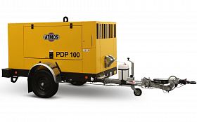 Дизельный компрессор Atmos PDP 100 регул без тормоза — фото 1