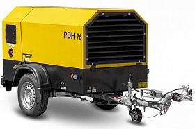 Дизельный компрессор Dalgakiran PDH 76-7 (фикс без тормоза) — фото 2