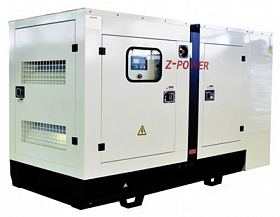 Дизельный генератор Z-Power ZP220P в кожухе с АВР — фото 1